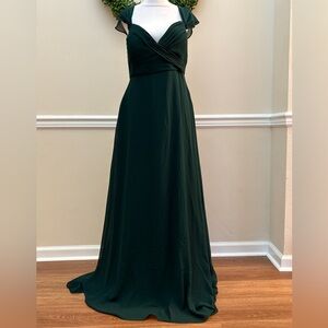 Emerald Green Birdy Grey Dress. Size M